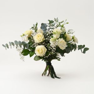 Saknad, stjälkstående bukett
