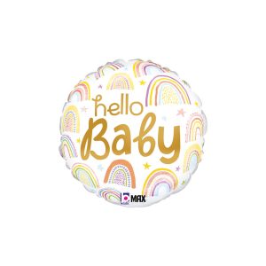 Ballong hello Baby 46cm (Helium)