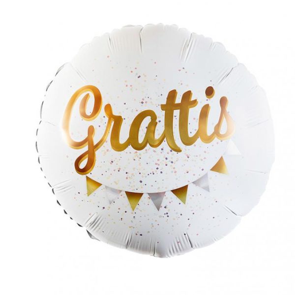 Grattis Ballong 53 cm (Helium)